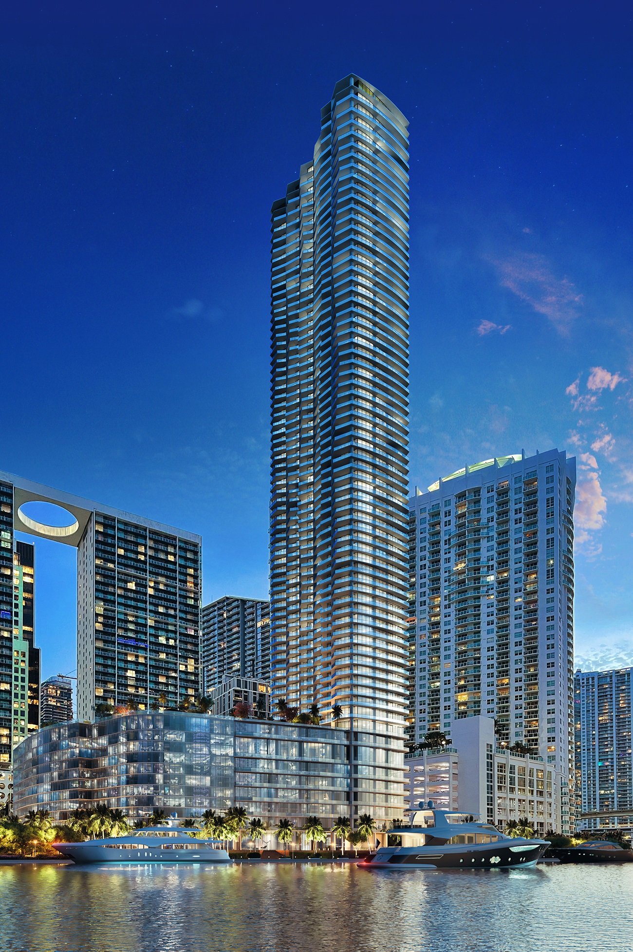 Baccarat Residences Miami, developer rendering