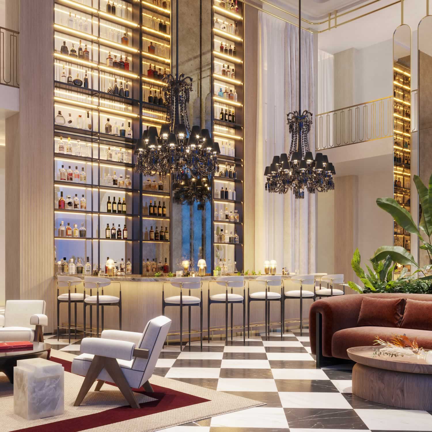 Baccarat Residences Miami, developer rendering